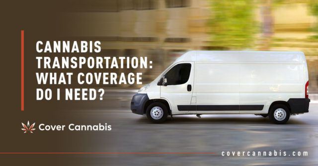 White Delivery Van - Banner Image for Cannabis Transportation What Coverage do I Need Blog