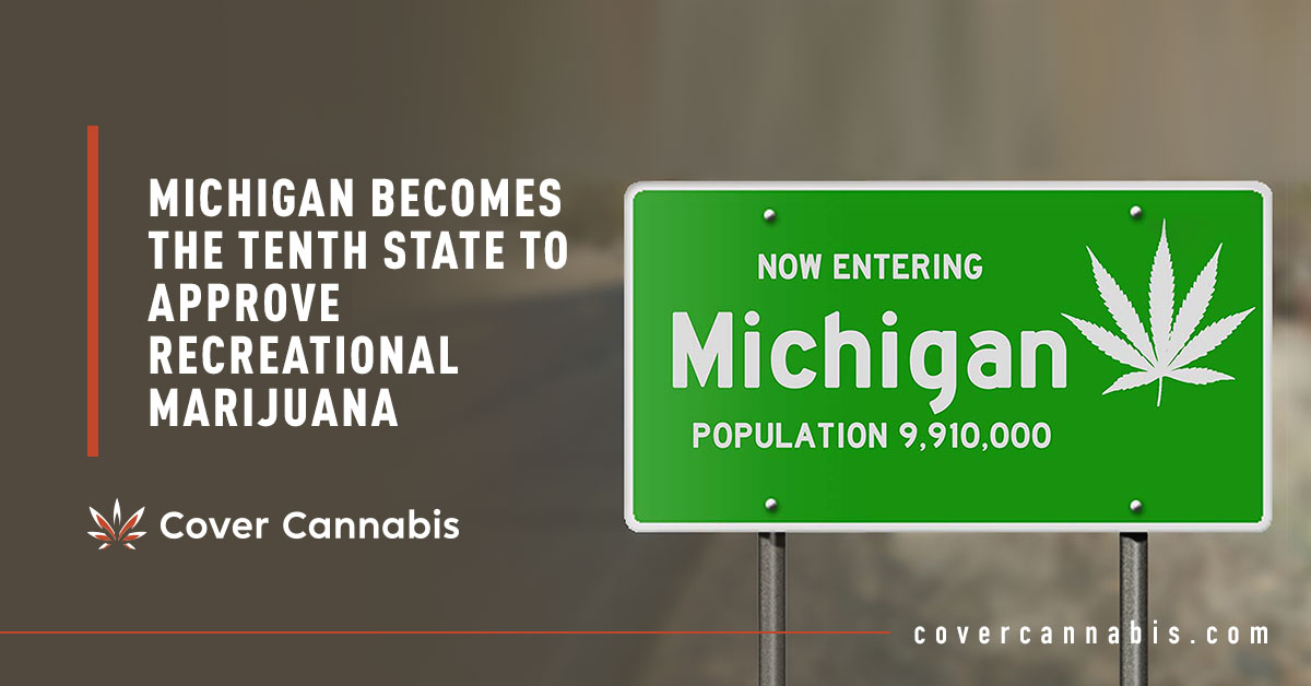 Michigan Road Sign - Banner Image for Michigan Becomes the Tenth State to Approve Recreational Marijuana Blog