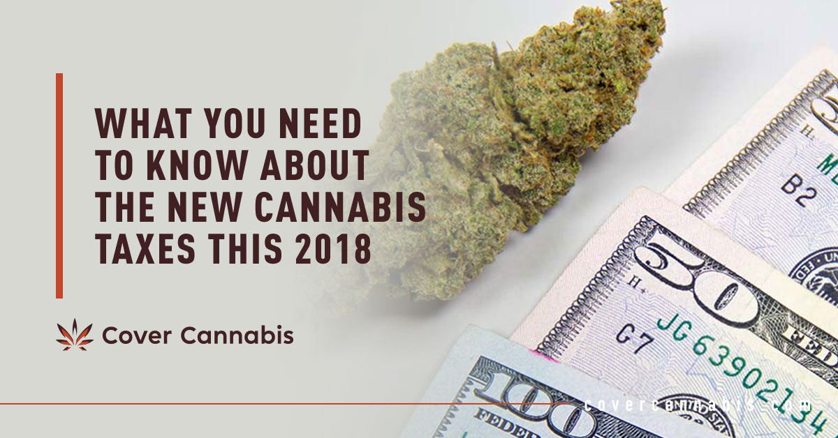 Cannabis Bud and US Dollar Bills - Banner Image for What You Need to Know About the New Cannabis Taxes This 2018 Blog